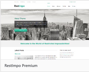 WordPress theme Restimpo