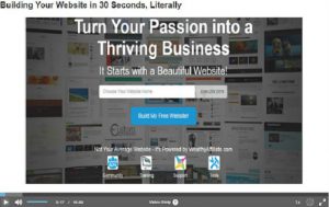 Build a business website in less than 1 minute