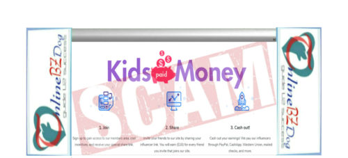 Kids Paid Money Same As Kids Make Money Scam - 