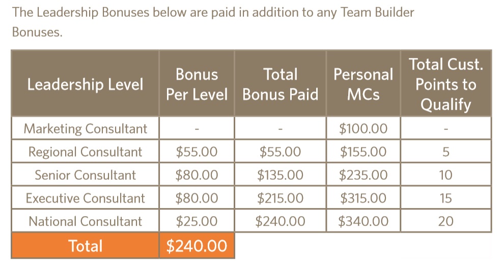 Ambit Energy pyramid scheme leader income