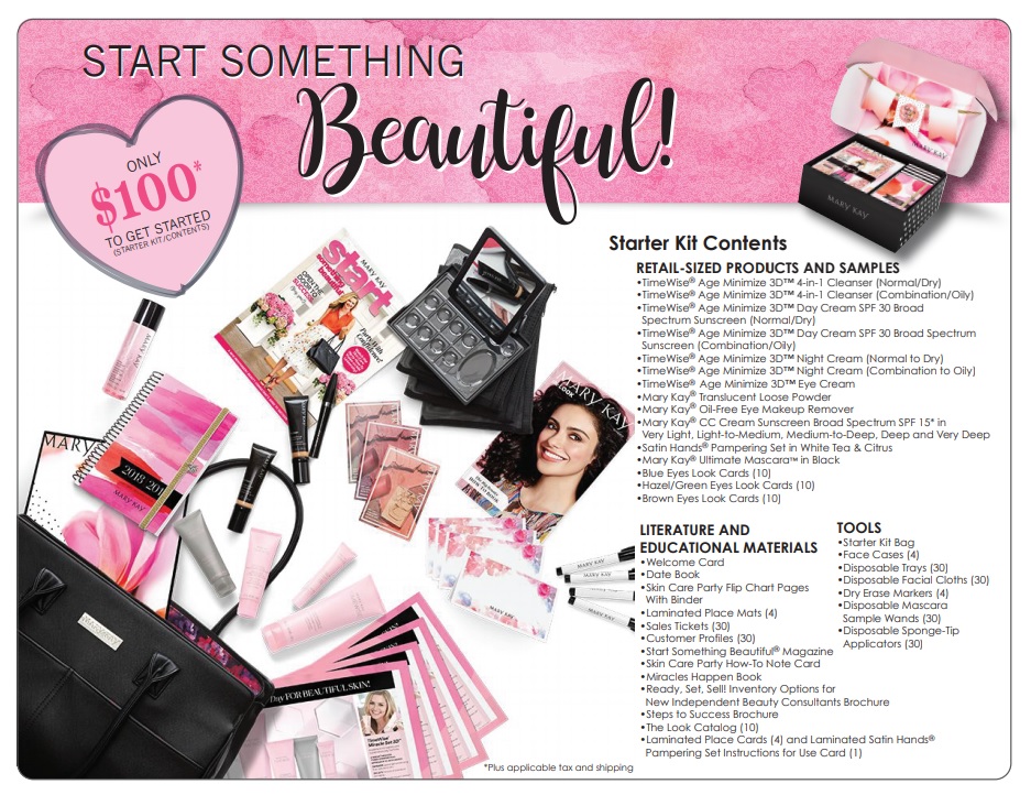 Become a Mary Kay Consultant starter kit