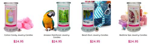 Jewelry Candles scam products