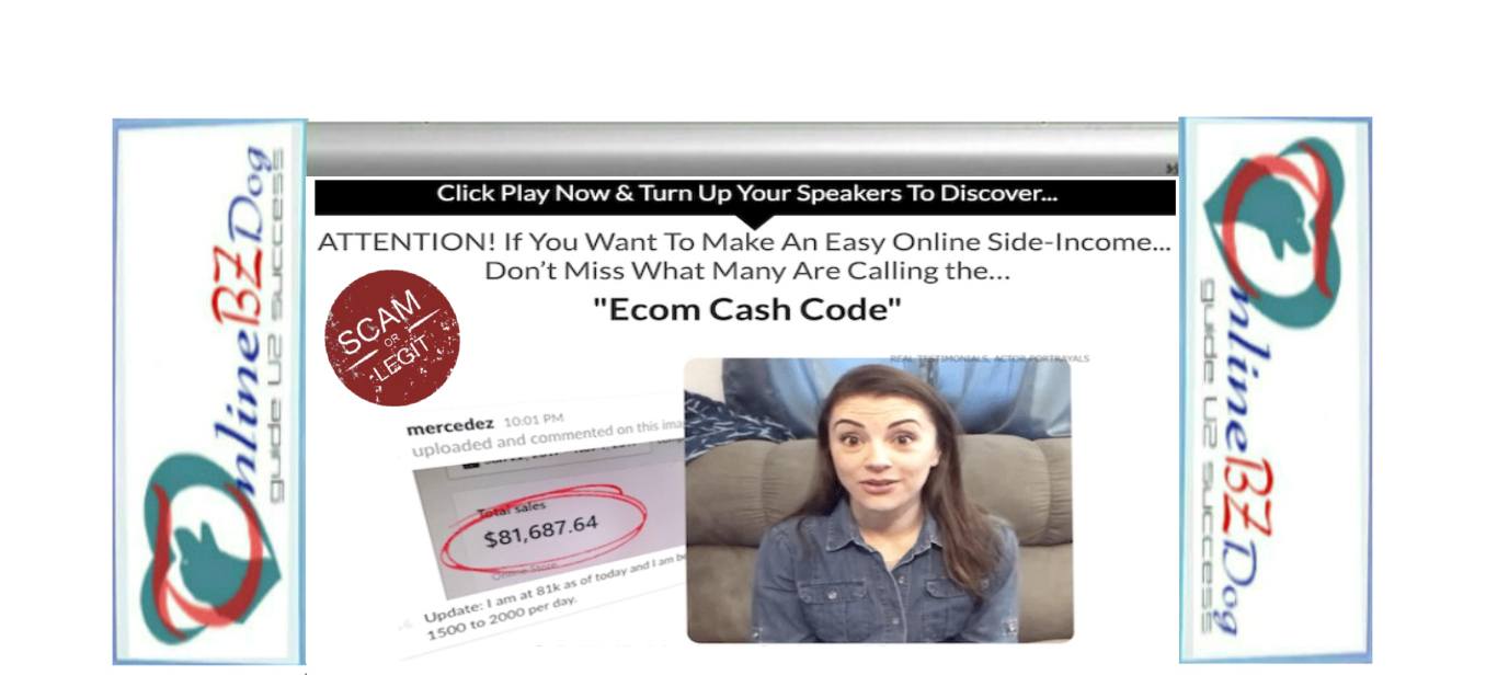 is ecom cash code legit or scam
