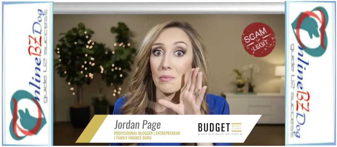 Jordan Page - Budget Boot Camp review